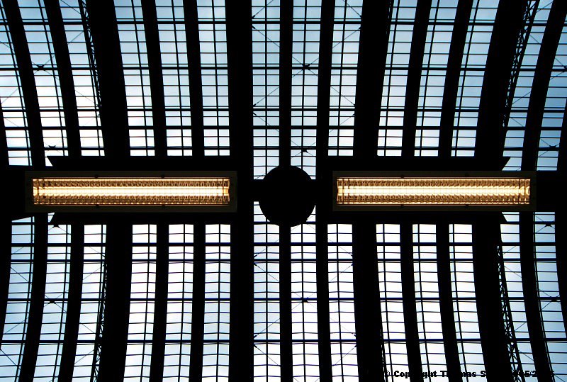 Dach-Detail im Hauptbahnhof
